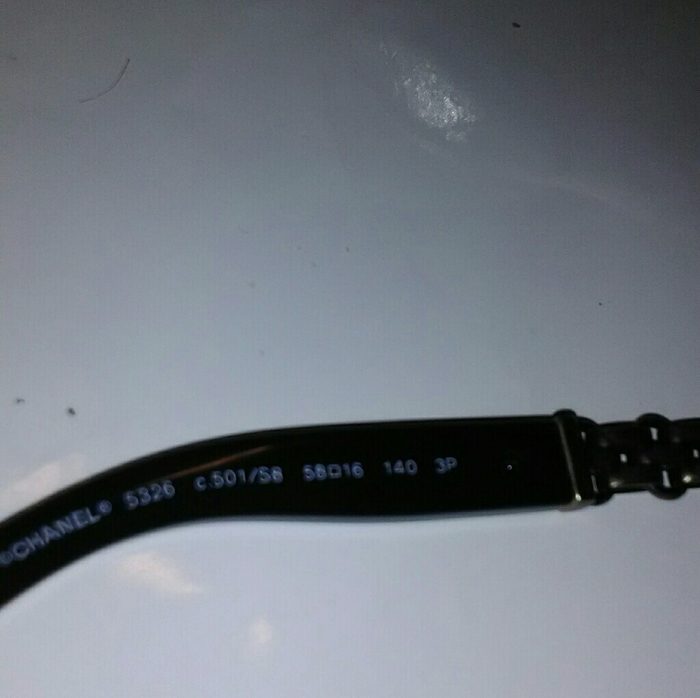 SALE-Authentic Chanel Chain sunglasses - Picture 7 of 7